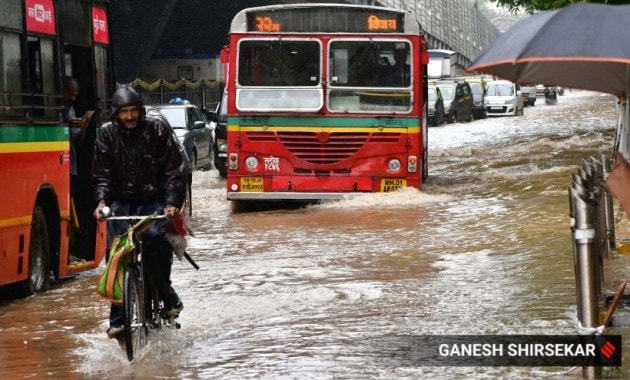 mumbai flood, mumbai rain, mumbai updates, Indian express