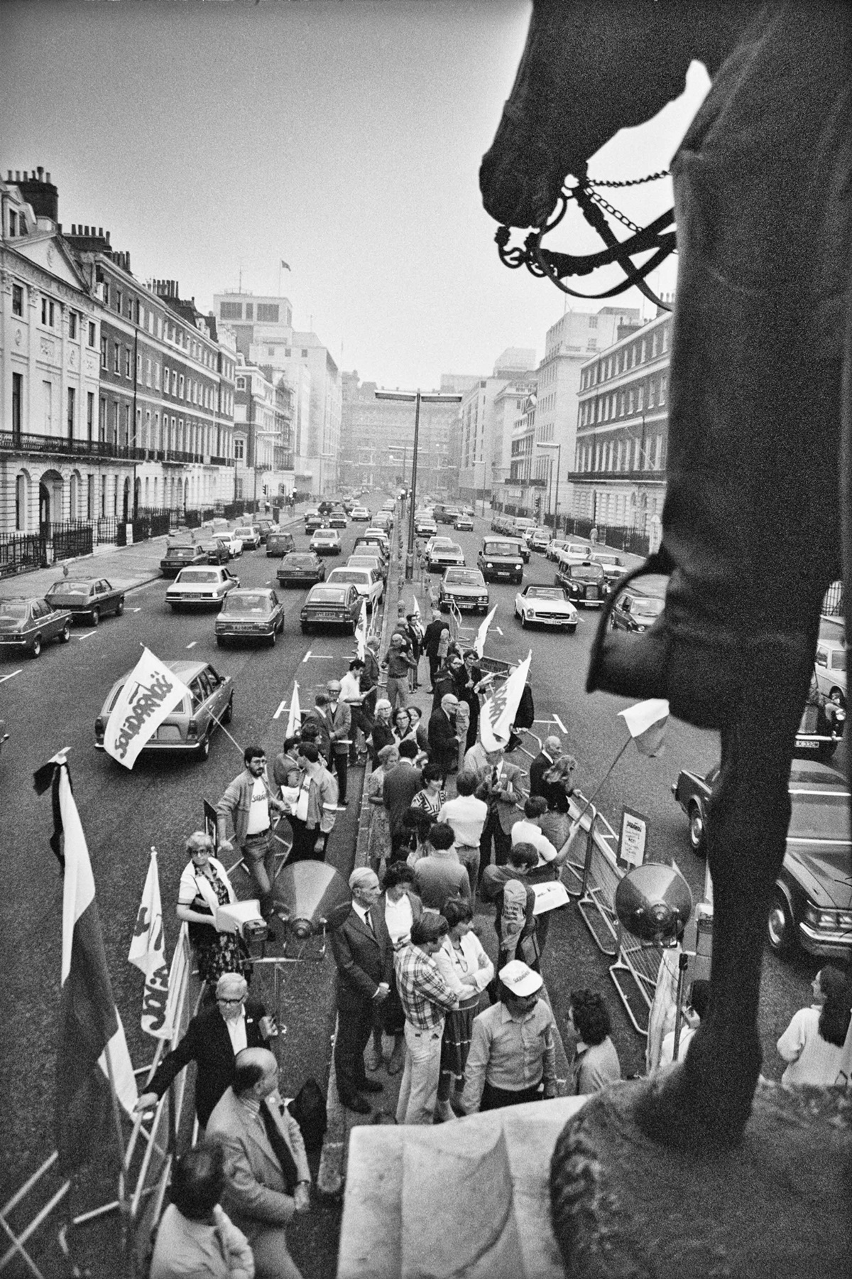 Solidarity Movement by Shahidul Alam (1981, UK)