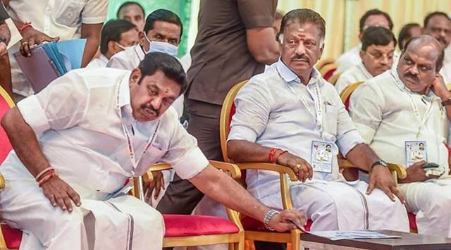 AIADMK leaders Edappadi K Palaniswami and O Panneerselvam (PTI/File)