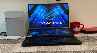 Asus ROG Zephyrus Duo 16, Zephyrus Duo 16, Zephyrus Duo 16 review, Zephyrus Duo 16 price in India, Zephyrus Duo 16 specs, Zephyrus Duo 16 features