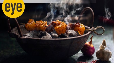 Smoked pork by the chef. (Photo: Atul Lahkar)