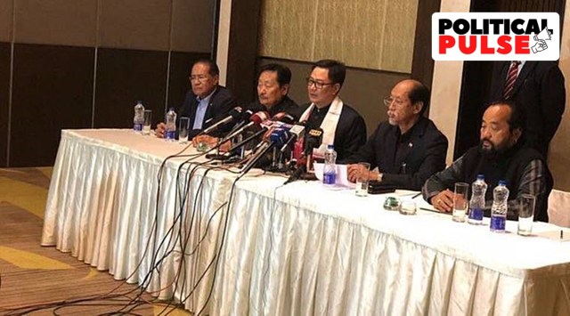 The BJP and NDPP joined hands ahead of the 2018 election, when the BJP broke away from the Naga People’s Front (NPF) to align with Chief Minister Neiphiu Rio’s newly formed NDPP. (File)