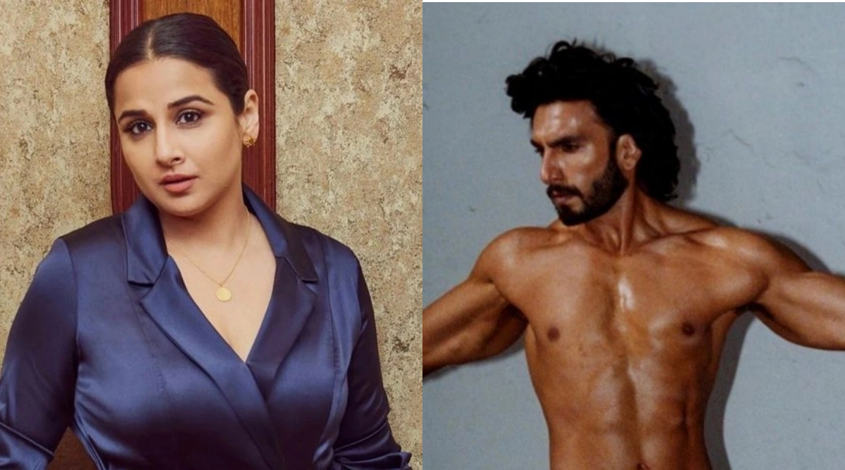 Vidya Balan on FIR against Ranveer Singh's nude photoshoot: 'Maybe they  don't have much work to do' | Entertainment News,The Indian Express
