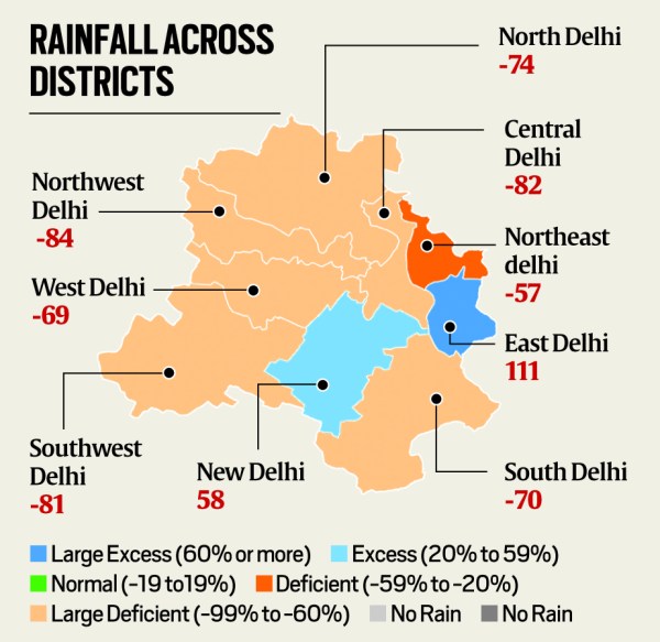 Delhi weather, India Meteorological Department, Delhi rainfall, Delhi news, Delhi city news, New Delhi, India news, Indian Express News Service, Express News Service, Express News, Indian Express India News 