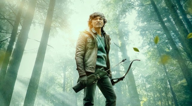 Dhanush in new poster of Naane Varuven (Image courtesy: Twitter|Selvaraghavan)