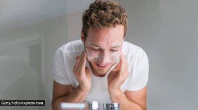 men skincare routine