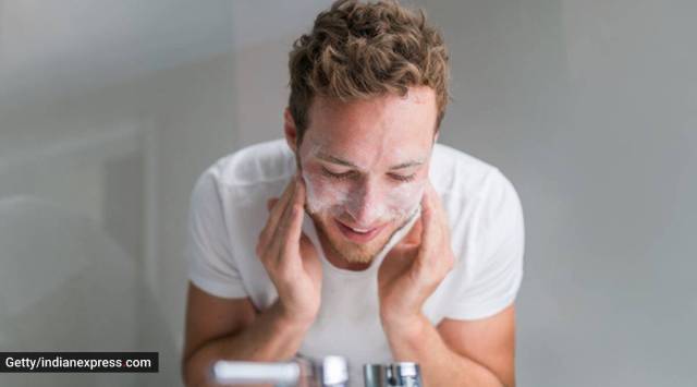 men skincare routine