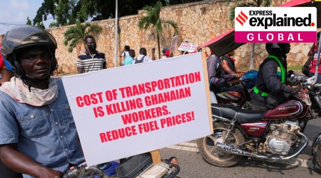 Ghanaians gather in the streets on the second day of protests over recent economic hardships, in Accra, Ghana, June 29, 2022. (Reuters Photo: Francis Kokoroko)