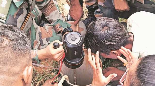 Army jawans during the rescue operation. (Indian Army)