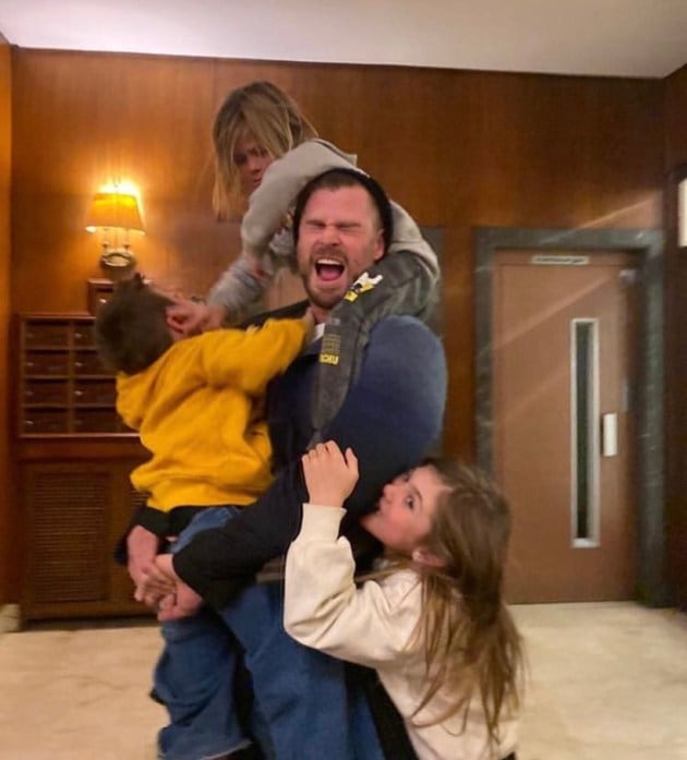 Chris Hemsworth, fatherhood