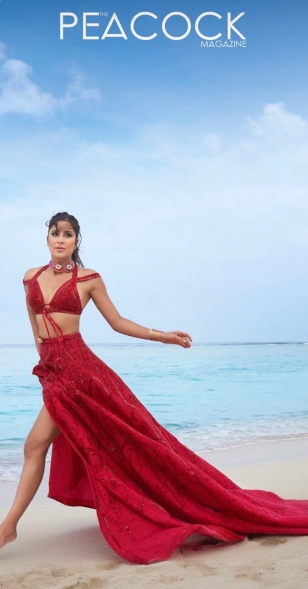 katrina kaif, katrina kaif in falguni shane peacock, katrina kaif fashion, katrina kaif pictures, designer wear, celeb fashion, indian express lifestyle, indian express