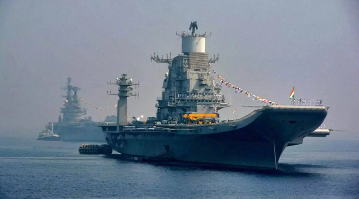 Vikramaditya was earlier in the Russian Navy and was bought as INS Viraat was to be decommissioned. (File photo)