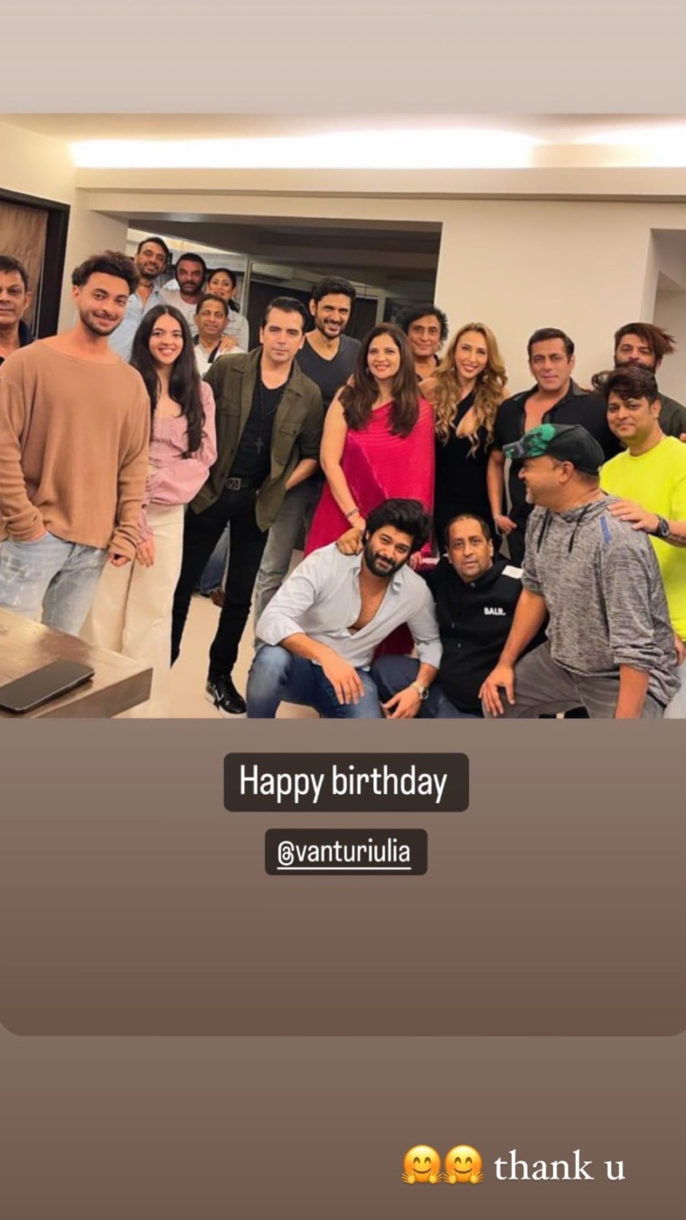 lulia Vantur’s celebrates 42nd birthday with Salman Khan by her side ...