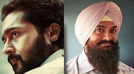 Suriya and Aamir Khan