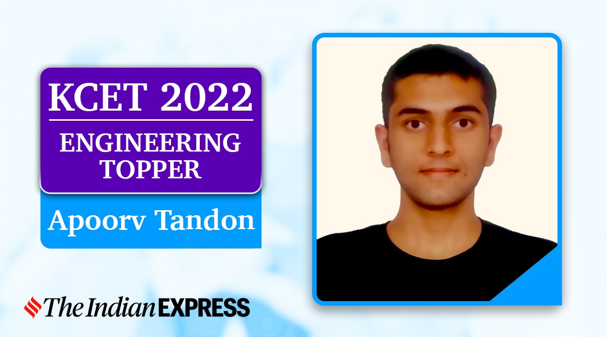 KCET 2022 result: Topper Apporv Tandon wishes to pursue Mechanical Engineering