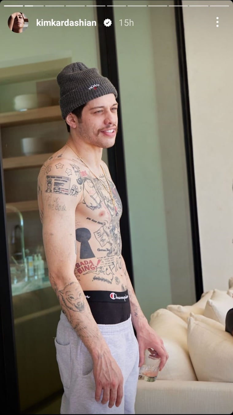 Pete Davidson Seemingly Got Another Tattoo In Honor of Girlfriend Kim  Kardashian