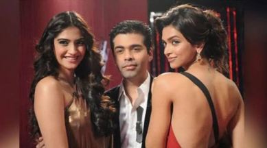 389px x 216px - Karan Johar reveals Rishi Kapoor was upset with Deepika Padukone, Sonam  Kapoor for taking digs at Ranbir Kapoor on Koffee with Karan: 'I had to  step inâ€¦' | Entertainment News,The Indian Express