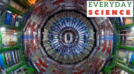 Structurally, the LHC is a 27-km-long track-loop buried 100m underground on the Swiss-French border.