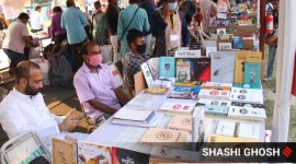 Literature fair, Samir Soni, books,, Gurugram, Book fair