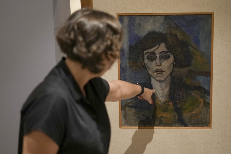 Amadeo Modigliani, Amadeo Modigliani hidden artwork