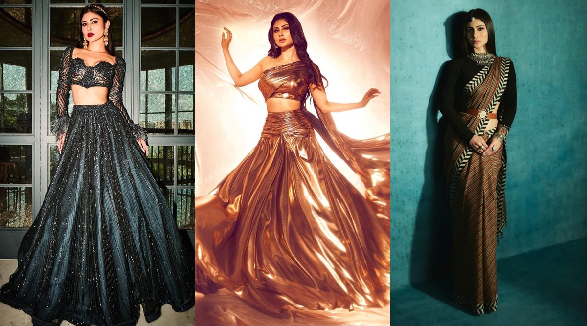 Decoding the popular celebrity Mouni Roy's wedding outfits blow by blow!