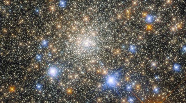 Hubble image of globular cluster Terzan 2