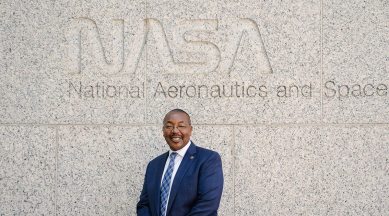 Gregory Robinson, director for the James Webb Space Telescope Program, at the NASA Headquarters in Washington on Monday, July 11, 2022. Robinson was enjoying another job when NASA persuaded him to take on an enormous astronomy project that was billions of dollars over budget and years behind schedule. (Shuran Huang/The New York Times)