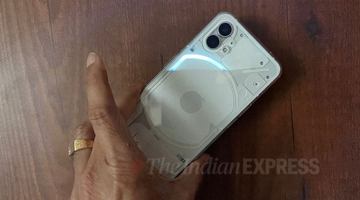 Nothing phone 1, Nothing phone 1 first look, Nothing phone 1 price in India, Nothing phone 1 specifications
