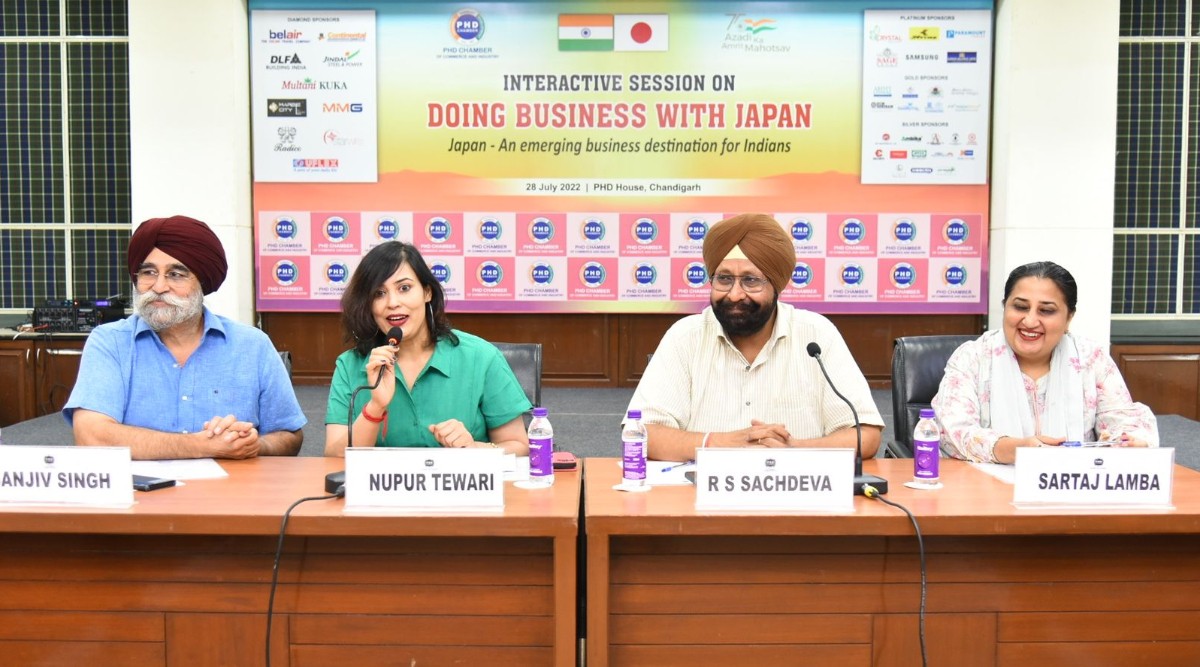 やる気を起こさせるスピーカーNupur Tewariは、インドと日本のビジネスの可能性について話します。