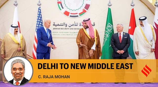 Saudi Crown Prince Mohammed bin Salman and US President Joe Biden gesture as they stand for a photo ahead of the Jeddah Security and Development Summit in Jeddah, Saudi Arabia. (Reuters)