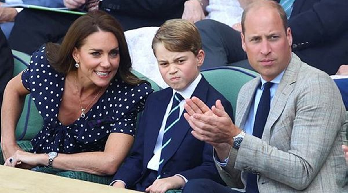 Why was Prince George in a suit and tie at Wimbledon despite feeling hot? |  Lifestyle News,The Indian Express