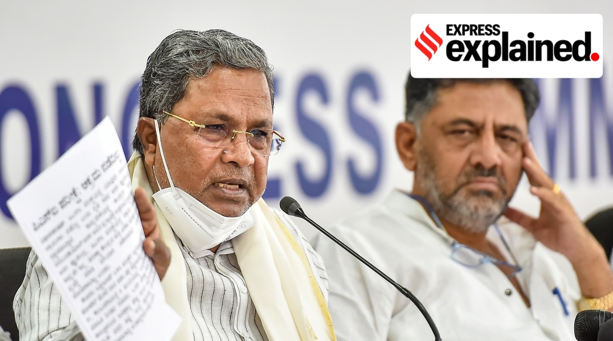 Leader of Opposition Siddaramaiah and KPCC president D K Shivakumar have attacked the government over the scam. (PTI)
