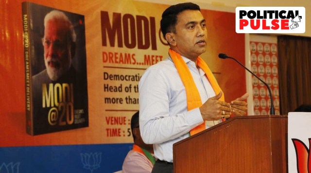 The promise to rebuild temples destroyed by Goa's erstwhile Portuguese rulers was made by CM Sawant ahead of the February Assembly election. (File Photo: Twitter/@DrPramodPSawant)