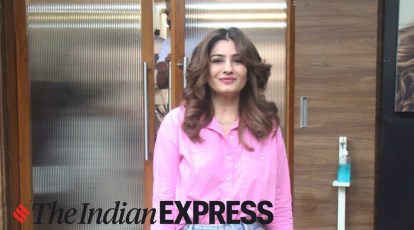 Raveena Tandon Boobs Sex - Raveena Tandon serves 'BFF goals' as she steps out for a lunch date with  her friends | Life-style News - The Indian Express