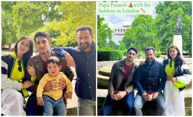 Sara Ali Khan, saif ali khan, jeh ali khan, Ibrahim Ali Khan
