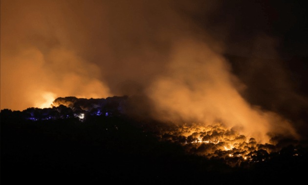 Europe wildfire, France, Spain, Portugal