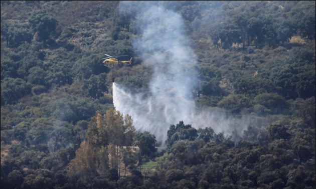 Europe wildfire, France, Spain, Portugal
