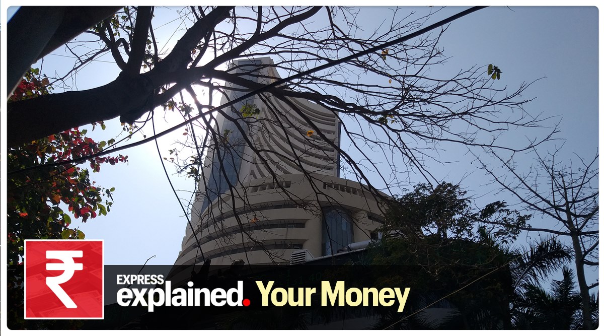 The Bombay Stock Exchange in Mumbai. (Express Photo: Ganesh Shirsekar) 