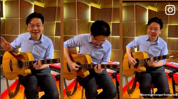 Singapore’s Deputy Prime Minister Lawrence Wong, Hotel California by The Eagles, Singapore’s Deputy Prime Minister Lawrence Wong plays hotel California, hotel California guitar cover Lawrence wong, Indian express