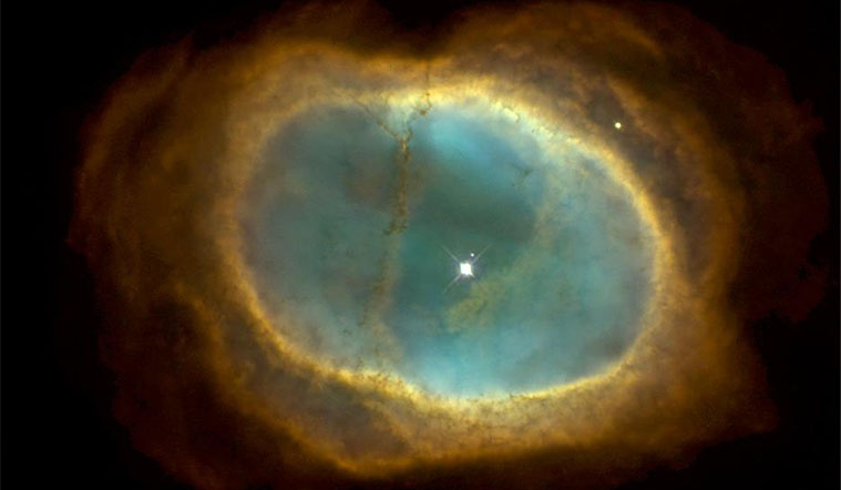 The James Webb Space Telescope will target the Southern Ring Nebula pictured here