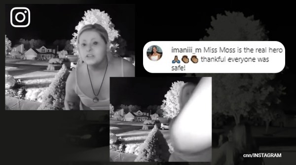 woman saves family from fire, stranger saves family from fire, fire, woman knocks door to alert about fire, fire rescue, indian express