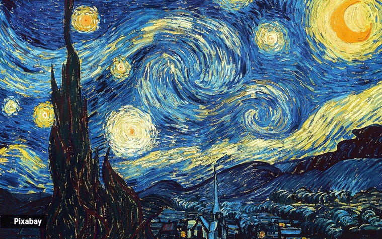 painting, artwork, The Starry Night, The Starry Night painting, The Starry Night by Vincent van Gogh, Vincent van Gogh artworks, Vincent van Gogh mental state, Vincent van Gogh life and work, indian express news