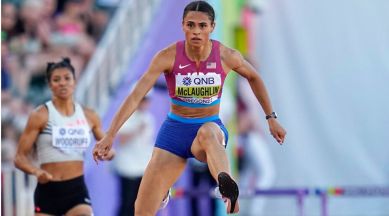 Sydney Mclaughlin, Dalilah Muhammad, 400 hurdles final, world Athletics Championship
