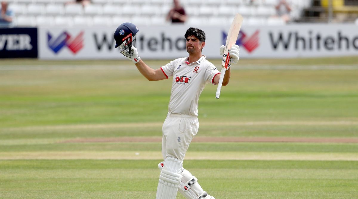 Watch: Alastair Cook hits 73rd first class hundred, his fourth ton of the season