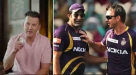 Brett Lee, Wasim Akram and Jacques Kallis