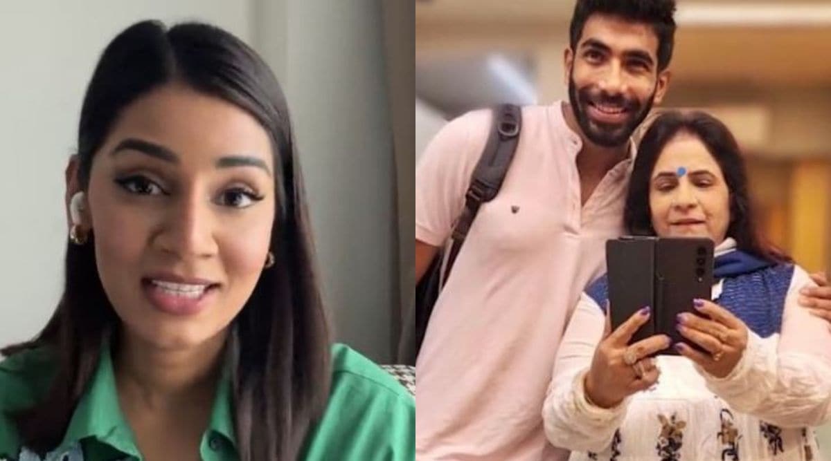 Watch: Sanjana Ganesan reveals Bumrah and his mother’s reaction on his ...