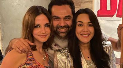 414px x 230px - Preity Zinta enjoys a fun evening with Abhay Deol and Sussanne Khan in LA |  Bollywood News - The Indian Express