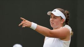 Latvia's Jelena Ostapenko