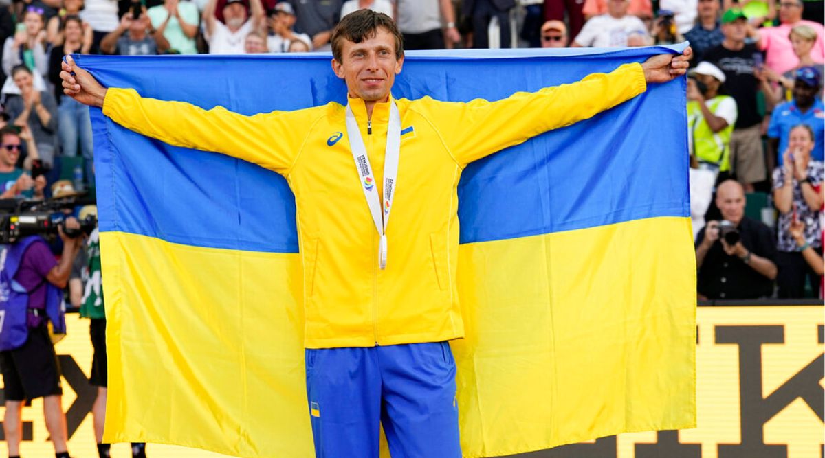 Andrei Protsenko – skoczek wzwyż, który uciekł przed rosyjską inwazją, pozostał w odległych miejscach, a teraz zdobył brązowy medal mistrzostw świata.