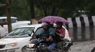 The Meteorological Department has forecasted heavy rains in many parts of Rajasthan. (Credits: Express Photo by Gajendra Yadav)